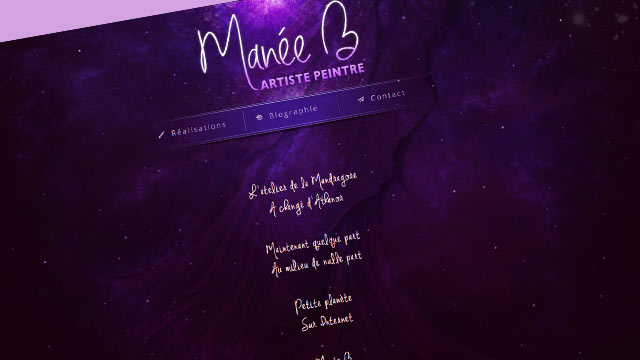 Manée B Artiste peintre